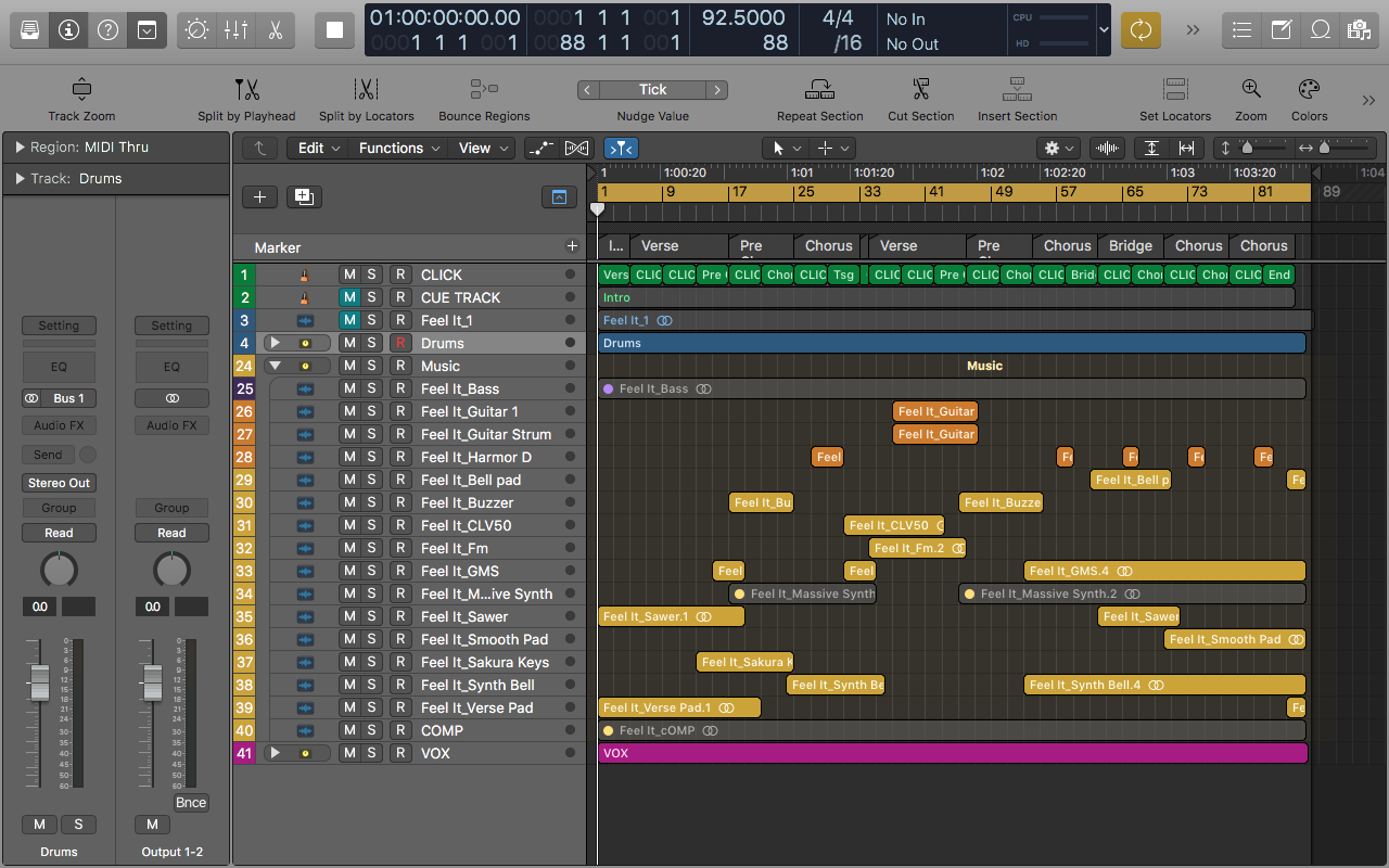 Logic Pro X Track Stacks Matt Brooks